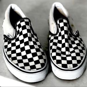 Vans Checkered Slip on